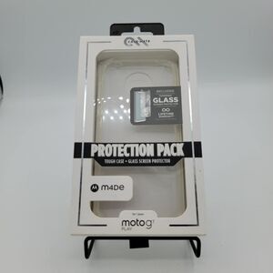Case-Mate Tough Clear Series for Motorola G7 play case only